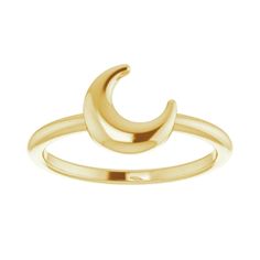 Please note that all sales are final and no eligible for return or exchange. Thus, please make sure to read description fully and review all pictures before completing your purchase. If you have any questions about this style, please feel free to message me prior to purchase. 🌝 Chubby Crescent Moon Ring 🌝 Metal: 14K Solid Gold or Platinum Shank Base Width: 1.7mm Shank Base Thickness: 1.7mm Approximate Top Height: 1.9mm Approximate Shoulder Width: 1.7mm Surface Finish: Polished Available Metal Yellow Crescent Moon, Crescent Ring, Engagement Necklaces, Crescent Moon Ring, Guiding Light, Moon Ring, Jewelry Studio, Sell Gold, Vermeil Jewelry