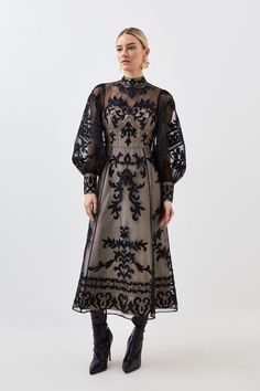 Petite Baroque Applique Woven Maxi Dress Petite Style Outfits, Latest Maxi Dresses, Occasion Outfit, Maxi Dress Collection, Patterned Midi Dress, Mother Of The Bride Outfit, Bride Clothes, Dress Shoes Womens, Inspired Dress