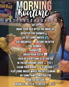 Astrosdaughter Tips, Astros Daughter, Astro Daughter, Night Routines, School Routine For Teens, Morning Routine School, Teen Advice, Social Life Hacks, School Routine