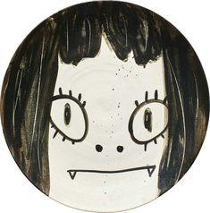 Superflat, Yoshitomo Nara, Funky Art, Nara, Cute Doodles, Pretty Art, Cute Icons, Dive In, Aesthetic Art