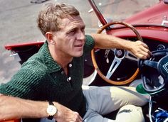 60s Celebrities, Mcqueen Outfit, 2025 Outfits, Steve Mcqueen Style, Classic Gentleman, Soft Living, Movie Actors, Big Men Fashion, British Grand Prix