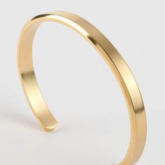 Mens Gold Cuff Bracelet - Vintage Gentlemen Modern Matte Gold Bangle Bracelet, Classic Metal Cuff Bracelet, Classic Metal Cuff Bracelets, Minimalist Gold Metal Cuff Bracelet, Trendy Gold Cuff Bangle, Modern Gold Open Cuff Bracelet, Gold Open Cuff Bracelet With Polished Finish, Classic Gold Stainless Steel Cuff Bracelet, Classic Formal Stainless Steel Cuff Bracelet