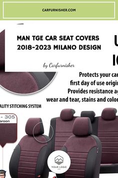 car seat covers for the front and rear seats