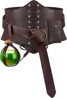 Costume Viking, Medieval Cosplay, Medieval Belt, Halloween Fest, Viking Men, Halloween Costume Accessories, Waist Pouch, Potion Bottle