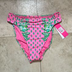 Item Is Nwt’s Size 10 Pink Fitted Bottoms For Beach Party, Fitted Bottoms For Summer Holiday, Fitted Pink Bottoms For Beach Season, Pink Swimwear For Summer Holiday, Pink Summer Swimwear For Holiday, Pink Swimwear For Holiday, Pink Swimwear For Holiday Beach Season, Pink Holiday Swimwear For Beachwear, Pink Beachwear Swimwear For Holiday