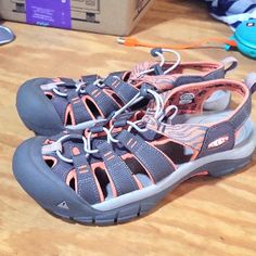 Keen Hiking Sandals Size 9 Worn Only Once!!!! Basically New!!! Newport H2 Sport Sandal Casual Orange Sport Sandals With Removable Insole, Casual Orange Sport Sandals With Round Toe, Orange Open Toe Sandals For Outdoor, Orange Sandals For Spring Outdoor Activities, Orange Sandals For Spring Outdoor Wear, Orange Sandals For Spring Outdoor, Spring Outdoor Orange Sandals, Womens Hiking, Hiking Sandals