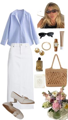 #oldmoneyaesthetic #oldmoney Centrepiece Ideas, Rich Auntie, Greece Trip, Church Clothes, Modest Summer Outfits, Outfit Primavera, Modest Summer, Modest Fits, Coastal Grandmother