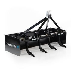 the tarter 3 snow plow is shown with two large blades attached to it