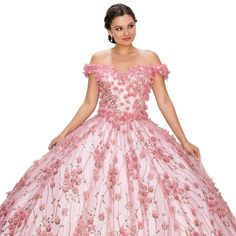 This Dress Is Designed To Make A Statement, With Its Intricate Floral Appliqu, Sparkling Sequins, And Elegant Off Shoulder Silhouette. The Off Shoulder Design Of This Dress Showcases Your Arms And Shoulders, Exuding Confidence And Grace. It Creates A Flattering And Elongating Effect, Accentuating Your Natural Beauty And Allowing You To Radiate With Confidence. Walk Into Any Formal Event With Poise And Elegance, Leaving A Lasting Impression On Everyone You Meet. Fabric: Mesh Length: Long Color: D Pink Princess Dress With Floral Applique For Pageants, Pink Ball Gown With Floral Applique For Pageants, Pink Ball Gown With Floral Applique, Long Sheath Dress, Pink Floral Floor-length Evening Dress, Pink Floral Embellished Floor-length Evening Dress, Blush Prom Dress, Off Shoulder Design, Cute Formal Dresses