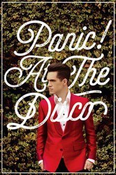 Panic at the Disco Red Coat Poster Disco Art, Music Art Print, Music Canvas, Green Ivy, Palaye Royale, Disco Music, Red Suit