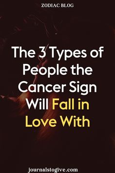 The 3 Types of People Each Zodiac Sign Will Fall in Love With – journalstogive