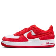 (GS) Nike Air Force 1 Low 'Valentine's Day 2024' FZ3552-612 Valentine Day Special, Nike Air Force 1 Low, Swag Shoes, Air Force 1 Low, Red Light, Nike Air Force 1, Stylish Sneakers, Air Force 1, Nike Air Force