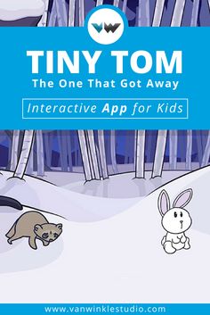 an interactive app for kids to play in the snow