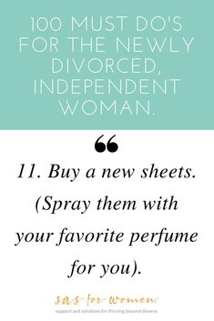 100 Must Do’s for the Newly Divorced, Independent Woman. #womenempoweringwomen #divorcecoaching #divorcesupport #thinkingaboutdivorce #strongwomen #neverthelessshepersisted #independentwomen #divorce #divorcerecovery #separation #movingon #depression #support #mentalhelp #emotionalhelp Divorce Tattoo, Divorce Celebration, Newly Divorced