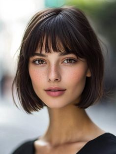 Embrace a fresh, modern look with 30 gorgeous bob hairstyles featuring bangs. These cuts are perfect for those who want to make a statement without committing to high-maintenance styles. From classic French bobs to edgy, textured cuts, there's a hairstyle to suit every preference. Discover how bangs can transform your bob and boost your confidence.