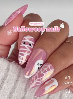 Aesthetic Nails Acrylic Summer, Aesthetic Nails Acrylic, Gigi Nails, Nails Acrylic Summer, Ongles Halloween, Easy Halloween Nails Design, Fun Halloween Nails, Candy Corn Nails