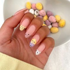 50+ Cute Easter Nails Perfect For Your Festive Mani! Prada & Pearls Nagels, Paasnagels Easter Nails Design Spring, Easter Nails Easy, Easter Nail Art Designs, Pastel Nail Art, April Nails, Easter Nail, Easter Nail Designs, Bunny Nails, Easter Nail Art