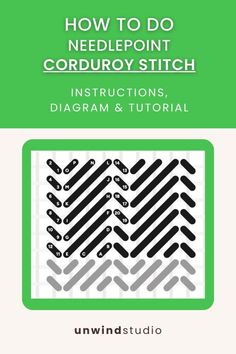 how to do needlepoint embroidery stitch instructions, diagram and video guide for beginners