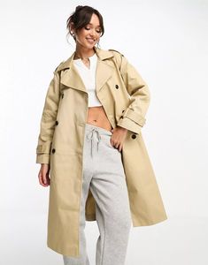 How to Style a Slip Skirt - 25 Chic Slip Skirt Outfit Ideas – May the Ray Short Leather Trench, Longline Trench Coat, Long Trench, Leather Trench Coat, Notch Collar