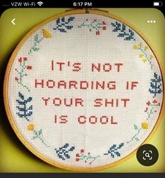 Cross Stitch Quotes, Stitch Quote, Funny Cross Stitch Patterns, Subversive Cross Stitch, Cross Stitch Funny, Funniest Memes, Stitching Art, A Cross, Embroidery Inspiration