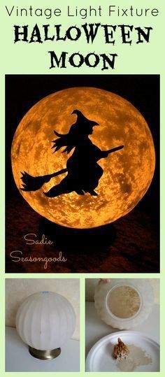 an image of a witch flying in front of the moon with caption that reads, sabie seasonals guarar