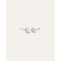 Clean, classic, and perfect for any occasion. These round-cut diamond stud earrings in 14k gold bezel setting add a little sparkle and shine to your everyday look. They’re timeless, understated elegance that’s designed to last.  | Quince | Women's 14K Gold Round Bezel Diamond Studs in White Gold Minimalist Diamond Earrings With Bezel Setting For Formal Occasions, Minimalist Diamond Earrings With Bezel Setting For Anniversary, Classic Diamond Earrings With Bezel Setting, 14k White Gold Earrings With Bezel Setting, Classic Silver Diamond Earrings With Bezel Setting, Minimalist Bezel Set Diamond Earrings For Formal Occasions, Minimalist Formal Diamond Earrings With Bezel Setting, Minimalist Everyday Diamond Earrings With Bezel Setting, Minimalist White Gold Earrings With Bezel Setting