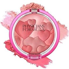 Physician Formula, Heart Blush, Blush Natural, Physicians Formula Makeup, Blush Tones, Happy Skin, Physicians Formula, Powder Makeup, Contouring And Highlighting