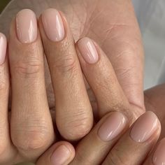 Simple Clean Manicure, Short Nail Extensions, Short Natural Nails, Milky Nails, Nails Manicure, Neutral Nails, Clean Nails, Elegant Nails, Minimalist Nails