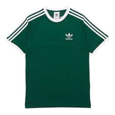 Camisa Adidas, Adidas Tshirt, Adidas Classic, Adidas Tee, Adidas Shirt, Green Tshirt, Men Fashion Casual Outfits, Dream Clothes, Striped Tee