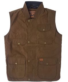 The Resistance Brand Overlander Oilskin Vest is handcrafted from rugged cotton oilskin that is water repellent and perfect for harsh weather conditions. Great for riding, ranch work, and more! Lightly treated for a non-oily feel while maintainting the water repellant properties or oilskin. This waterproof vest features a zipper front closure with snap-over storm flap. It has a nylon inner lining, five top entry patch pockets on the front, an interior chest pocket and side snap gusset.Care and Cl Commercial Cleaning, The Resistance, Equestrian Outfits, Front Zipper, Water Repellent, What To Wear, My Style, How To Wear