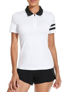 Ladies Short Sleeve Athletic Tops, Tennis Shirts, Ladies Short, Golf Polo Shirts, Golf Polo, Polo Shirts, Casual Shirts, Tennis, Polo Shirt