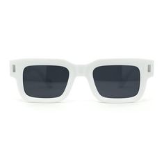 These narrow rectangular sunglasses are the perfect way to achieve a mod minimalist look. They are simple and clean, making them perfect for everyday wear. The 100% UV400 polycarbonate lenses will protect your eyes from the sun's harmful rays, and the comfortable fit will make you forget you're even wearing them. Whether you're running errands or going out on the town, these sunglasses are a must-have for any minimalist wardrobe. If you're looking for a stylish and functional pair of sunglasses, Rectangular Sunglasses, Minimalist Wardrobe, Running Errands, Cloth Bags, Sunglasses Accessories, Everyday Wear, White And Black, Going Out, Bag Accessories