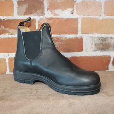 Additional Information: PLU: BLU-558 Tech Spec: PU/TPU, Leather Lined, Elastic Side, V-Cut Brand: BLUNDSTONE Blundstone Boots Waterproof, Blundstone Boots Black, Black Blundstone, 1351 Blundstone, Blundstone Rustic Black, Dress Boot, Slip On Dress, V Cut, V Cuts