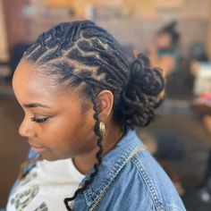 Official Dreadlock Styles For Women, Low Bun Loc Styles, Graduation Loc Styles, Professional Loc Styles For Women, Graduation Hairstyles, Bridal Hair Inspiration, Faux Locs Hairstyles