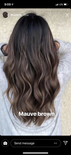 Medium Dark Brown Hair Balayage, Brown Balayage Ashy Brown, Latte Brunette No Bleach, Subtle Balayage Brunette Straight, Level 5 Ash Brown Hair, Neutral Tone Balayage, Brown Hair Low Maintenance, Brunette Balayage Hair Cool Tone, Air Touch Hair Brown