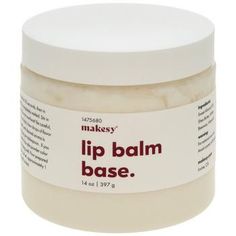 Color: Ivory Net Weight: 14 Ounces (397g) Care & Safety: External Use Only; Avoid Contact With Eyes UPC: 818033885142 Quantity: 1 Give the gift of a relaxing spa day by creating custom lip balms for those you love! Lip Balm Base can be melted in the microwave before adding flavors or essential oils. Pour the mixture into a tin, and create a lip balm with a professional look and feel! All Natural Beauty, Cupuacu Butter, Homemade Lip Balm, Nice Lips, Best Lip Balm, Spa Ideas, Lip Products, Dry Lips, Lip Balms