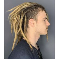 Long Dreadlock Hairstyles, Messy Dreads, Man With Dreads, Mohawk Dreads, Rasta Locs, Short Hair Mohawk, Blonde Dreadlocks