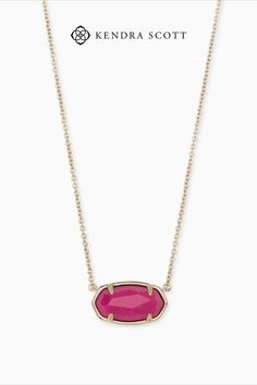 The Elisa 18k Gold Vermeil Pendant Necklace in Pink Quartzite is the same style you love, made with elevated new materials. This 18k Gold Vermeil pendant necklace is an everyday piece quality-made to shine with you. Pink Quartzite, Kendra Scott Elisa Necklace, Elisa Necklace, Kendra Scott Necklace Elisa, Customized Necklace, Kendra Scott Elisa, Instant Gratification, Making Necklaces, Kendra Scott Necklace