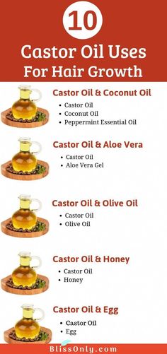 Give a try to Castor oil for hair growth. It's full of nutrients that treat hair problems like, hair loss, dandruff, split ends etc. and boost thick and strong hair growth. Check out how to use it the right way. Castor Oil Uses, Dandruff Hair, Castor Oil For Hair Growth, Heal Thyself, Oil For Hair Growth, Castor Oil For Hair, Loss Hair, Oil Skin