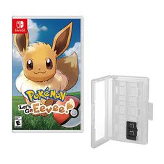 the nintendo wii game pokemon let's go eeve