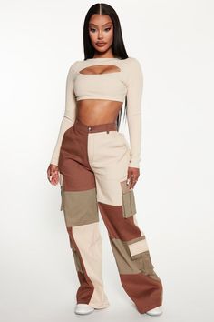 Cargo Pants Outfit, Classy Casual Outfits, Modieuze Outfits, Streetwear Fashion Women, Baggy Pants, Cute Swag Outfits, Cargo Pant