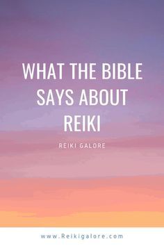 the bible says, what the bible says about reixii with an orange and pink sky