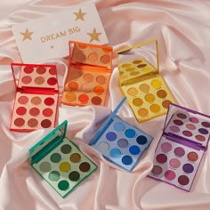 Matte Make Up, Rainbow Eyeshadow, Kawaii Makeup, Makeup Supplies