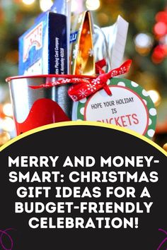 merry and money - smart christmas gift ideas for a budget - friendly celebration with free printables