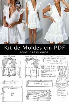 the instructions for how to make a dress with ruffles and crochet