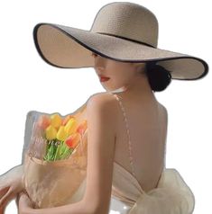 Elegant Straw Hat For Spring Picnic, Elegant Wide Brim Sun Hat With Uv Protection, Wide Brim Sun Hat For Garden Party In Summer, Beige Sun Straw Hat For The Beach, Elegant Boater Hat For Vacation, Elegant Summer Hat For Picnic, Elegant Wide Brim Straw Hat With Uv Protection, Summer Garden Party Wide Brim Sun Hat, Summer Garden Party Sun Hat With Wide Brim