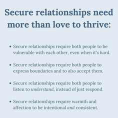 Discover the secret to lasting love! Secure relationships require more than love. Explore proven strategies for lasting connection and happiness. From effective communication to nurturing trust, this pin unveils the keys to relationship success. Elevate your love life now! 💑✨ #RelationshipAdvice #LoveTips #SecureRelationships #LastingLove #CommunicationSkills #HappyRelationships #LoveHacks #RelationshipGoals Secure Relationship, Relationship Success, Date Night Ideas For Married Couples, Marriage Advice Quotes, Relationship Skills, Love Is Not Enough, More Than Love