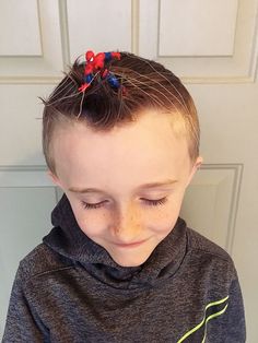 Green Hair Spray, Whacky Hair Day, Hairstyles For School Boy, Read Across America Week, Space Hair, Funny Hair, Read Across America