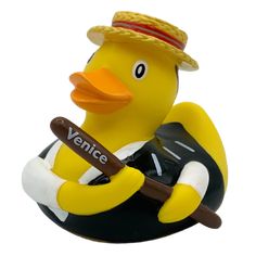 Venedig Italien Gondoliere Ente Badeente Quietscheente Yarto Rubber Ducks, Rubber Duck, Vinyl