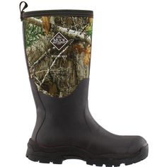 For dedicated hunters, Muck Woody Series Women's Hunting Boots are packed with features to keep you protected on the move. The MS2 bobbed molded outsole of these women's hunting boots is designed to reduce weight while also improving stability for trekking uneven ground. A contoured EVA midsole and 100% waterproof CR Flex-Foam neoprene construction offer cushioning and comfort for long treks on your feet. With a breathable mesh lining, these waterproof hunting boots circulate air while keeping m Womens Muck Boots, Industrial Boots, Boots Mid Calf, Boots Store, Hunting Boots, Muck Boots, Pull On Boots, Reduce Weight, Casual Boots